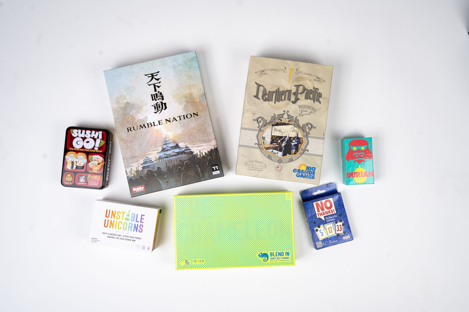 The three table games.